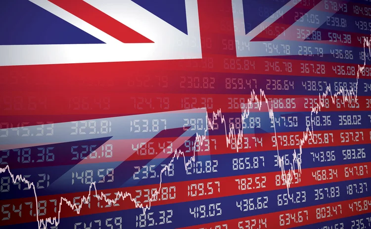 UK flag and finance