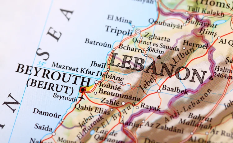 Lebanon map