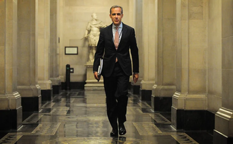 Bank of England governor Mark Carney